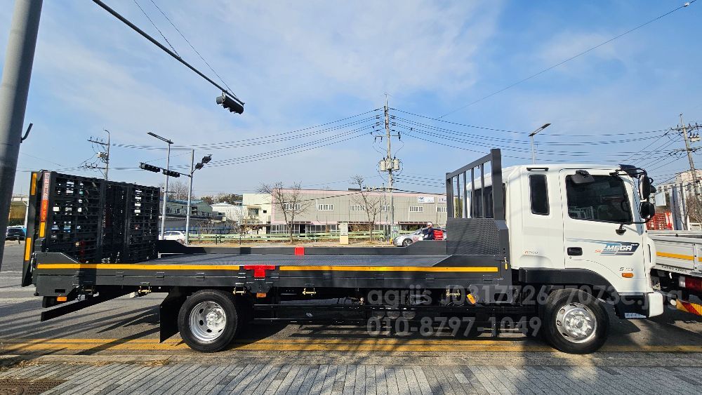Hyundai 6m25 저상 자동사다리 메가트럭 