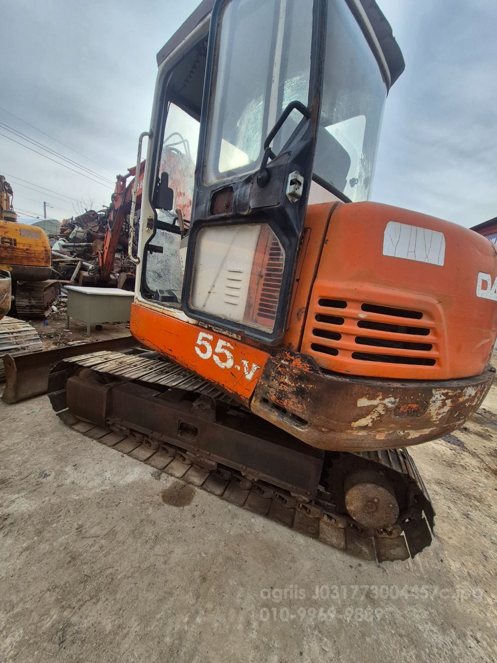 대우 굴삭기 S55VGS (5.5톤)