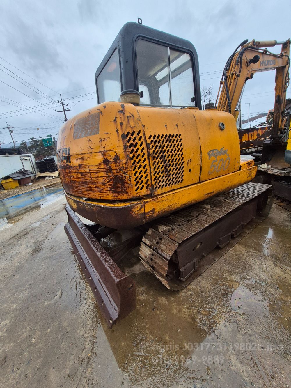 현대r500 굴삭기 현대r500 (5톤)