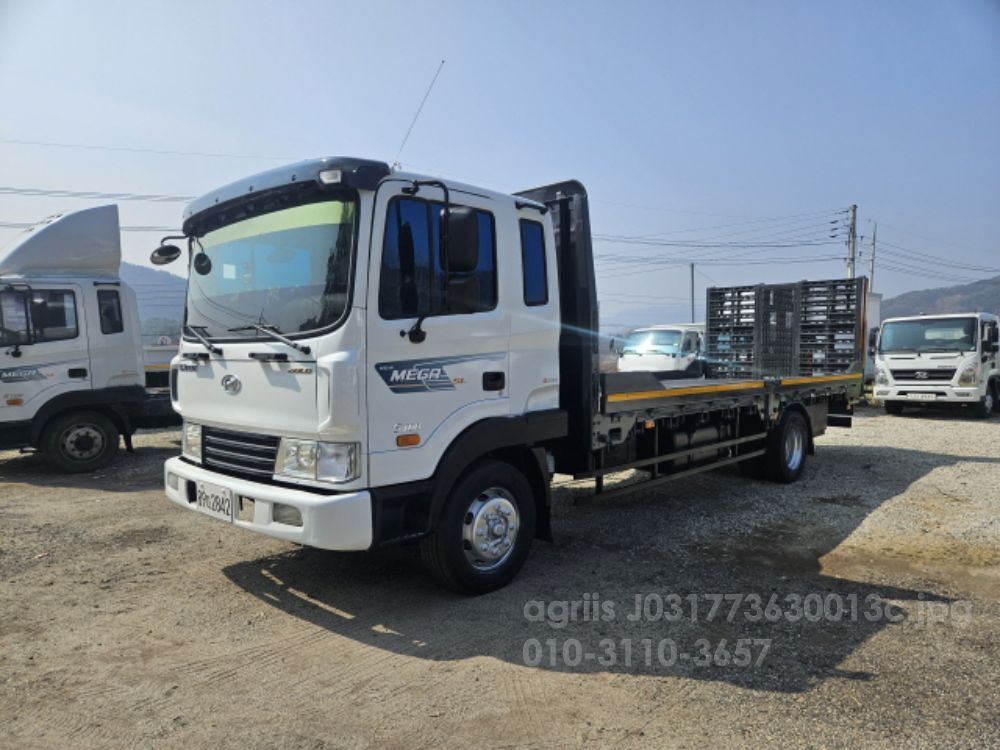 Hyundai 태건특장 농기계운반 사다리 메가트럭6M25반저상사다리 