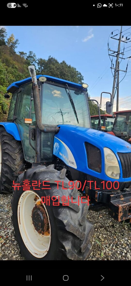 뉴홀랜드 트랙터 TL100 (95마력)