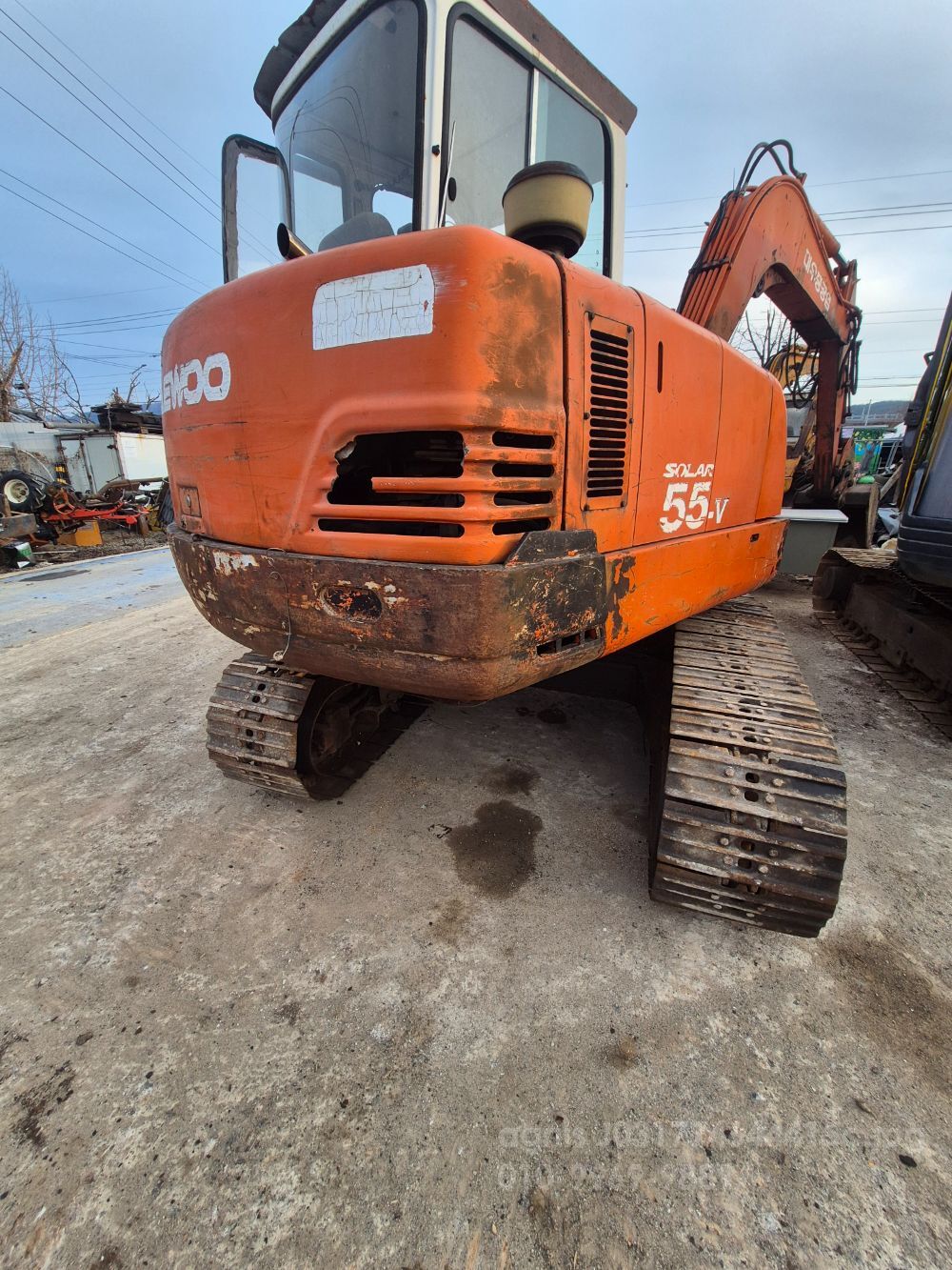 대우중공업 굴삭기 55V (5.5톤)