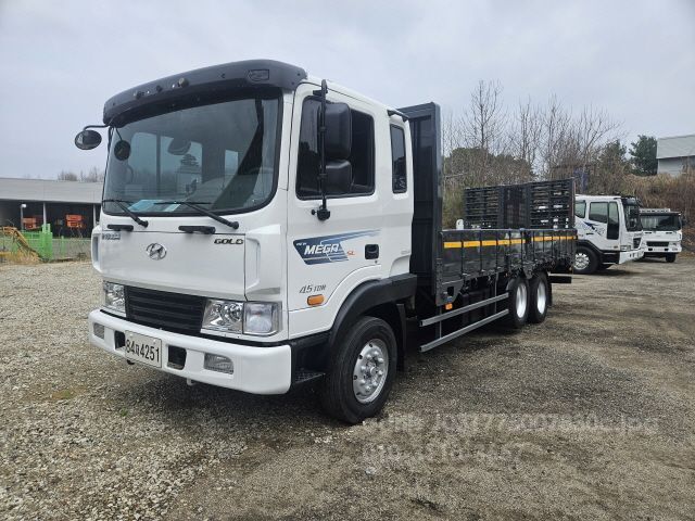 현대 태건특장 농기계운반 사다리 메가트럭6M25초장축앞축사다리