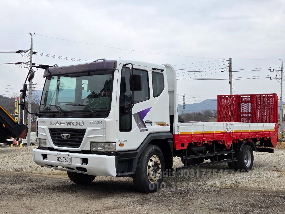 대우 노부스5톤 6m25초장축자동사다리