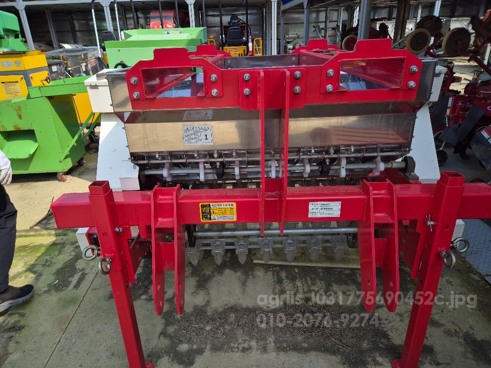 얀마 파종기 트랙용마늘7조식