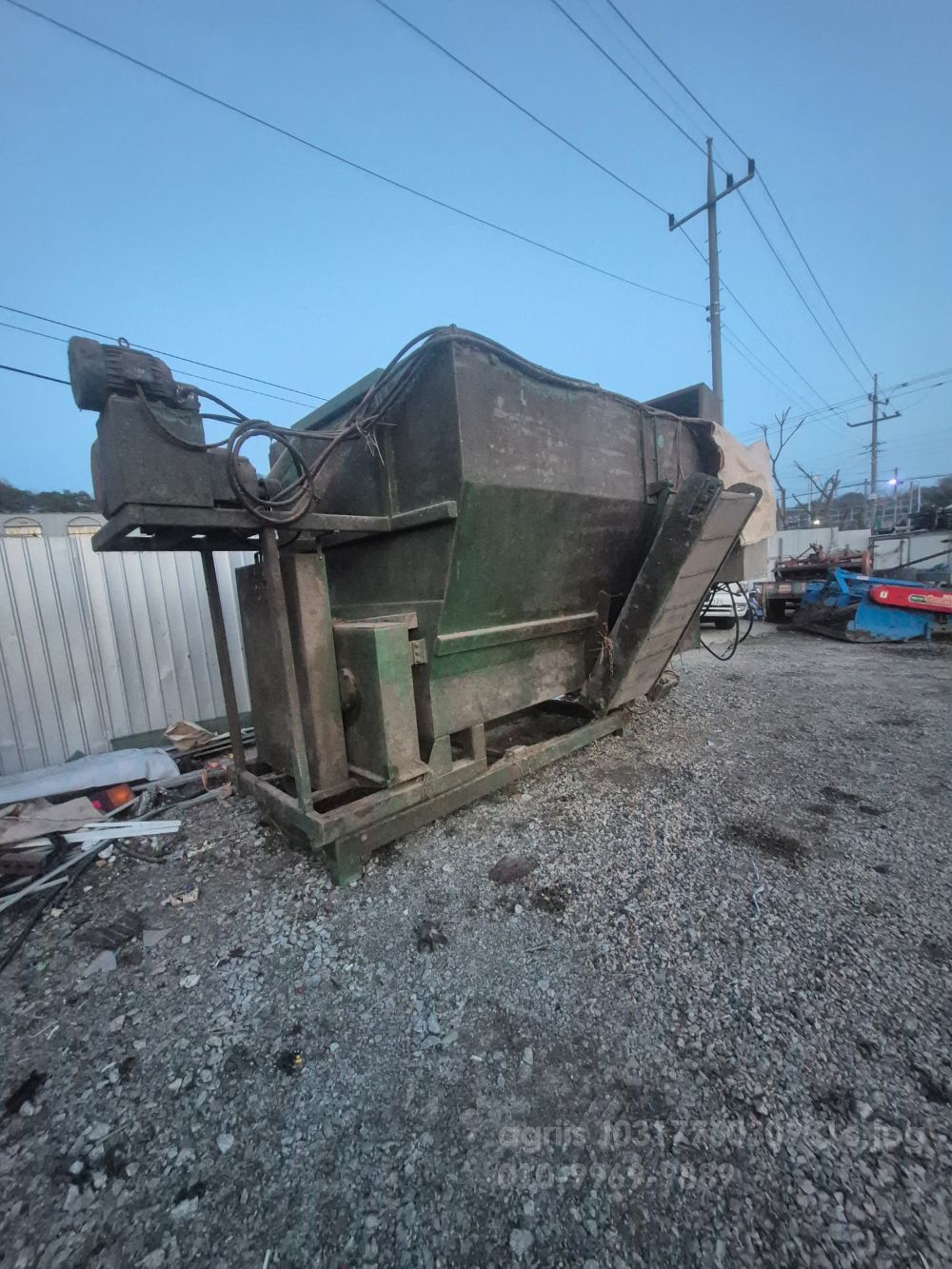 국제사료베합기18루베 TMR배합기 TMR배합기