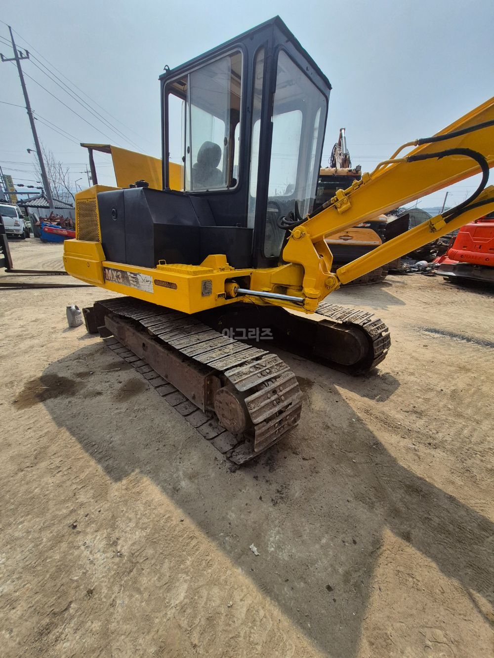 삼성mx3굴삭기 굴삭기 삼성mx3 (4,8톤)