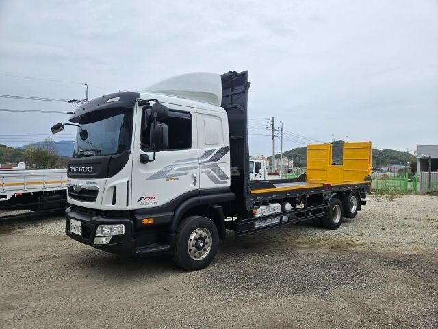 대우프리마 태건특장 농기계운반 사다리 프리마 초장축 후축 자동사다리