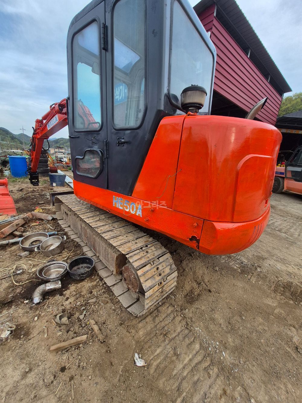 한라 굴삭기 HE50A (5.0톤)