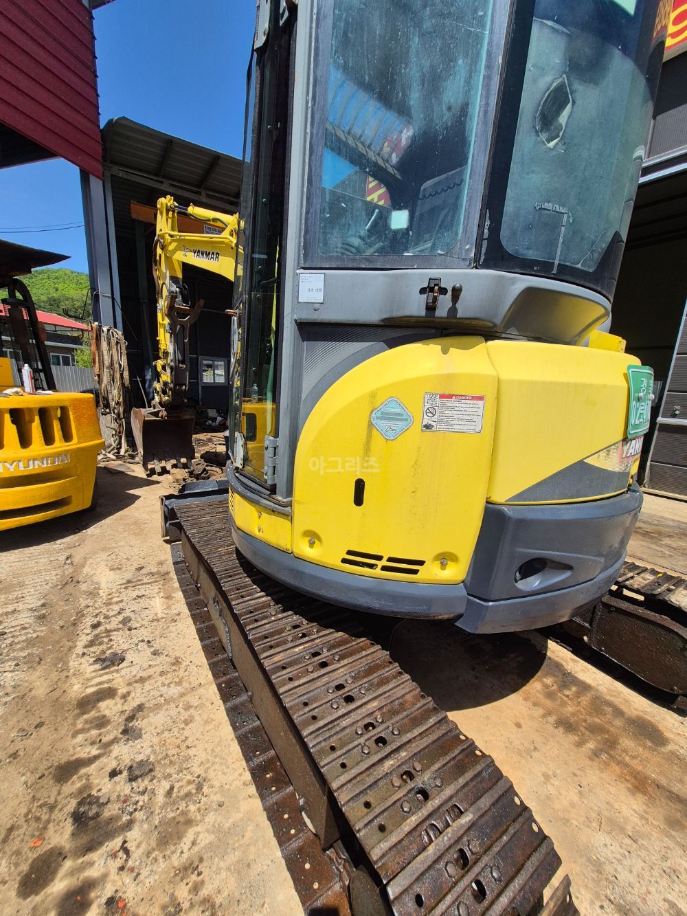 Yanmar Excavator Vlo55-5b (5,5톤)