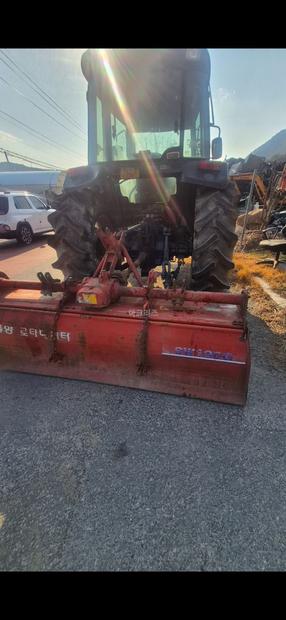 TYM Tractor T552 (55hp) 뒤우측면