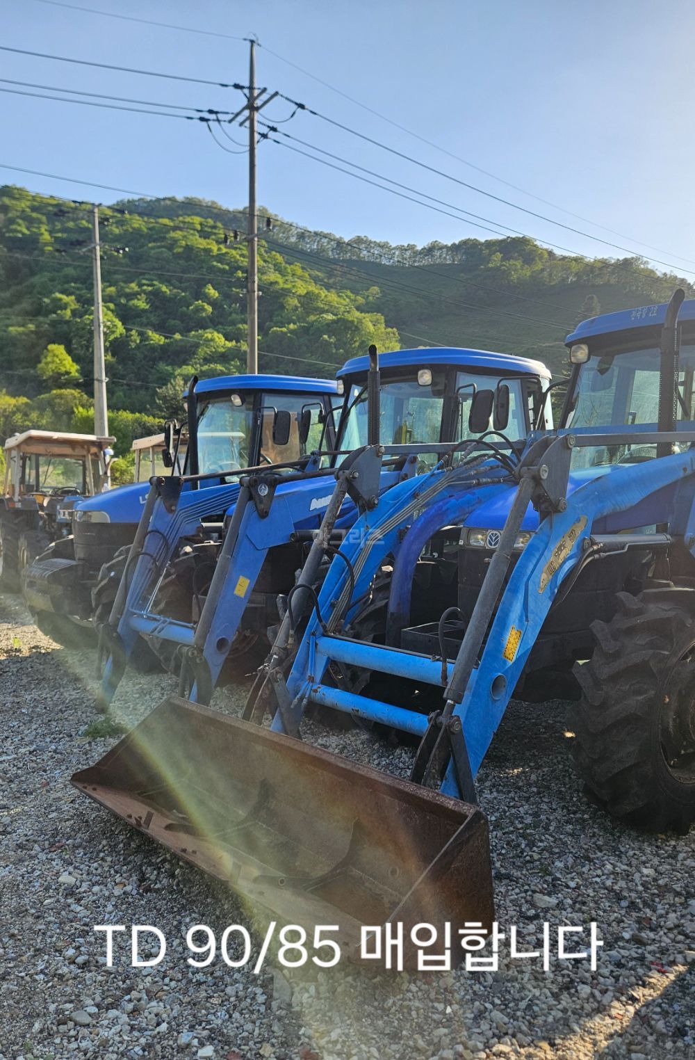 뉴홀랜드 트랙터 TD90D (90마력)