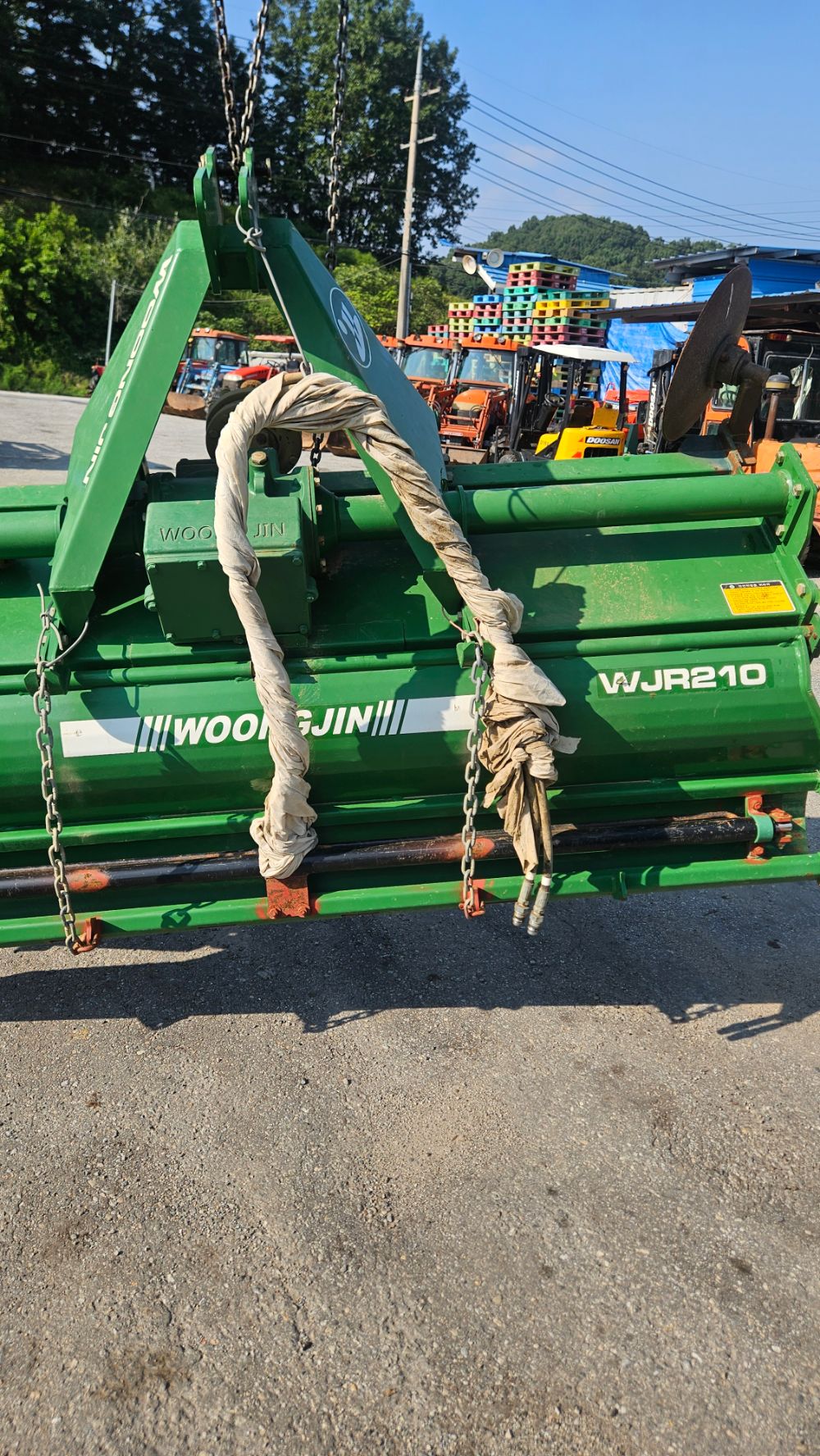 Rotavator WJR210 (경폭210cm)