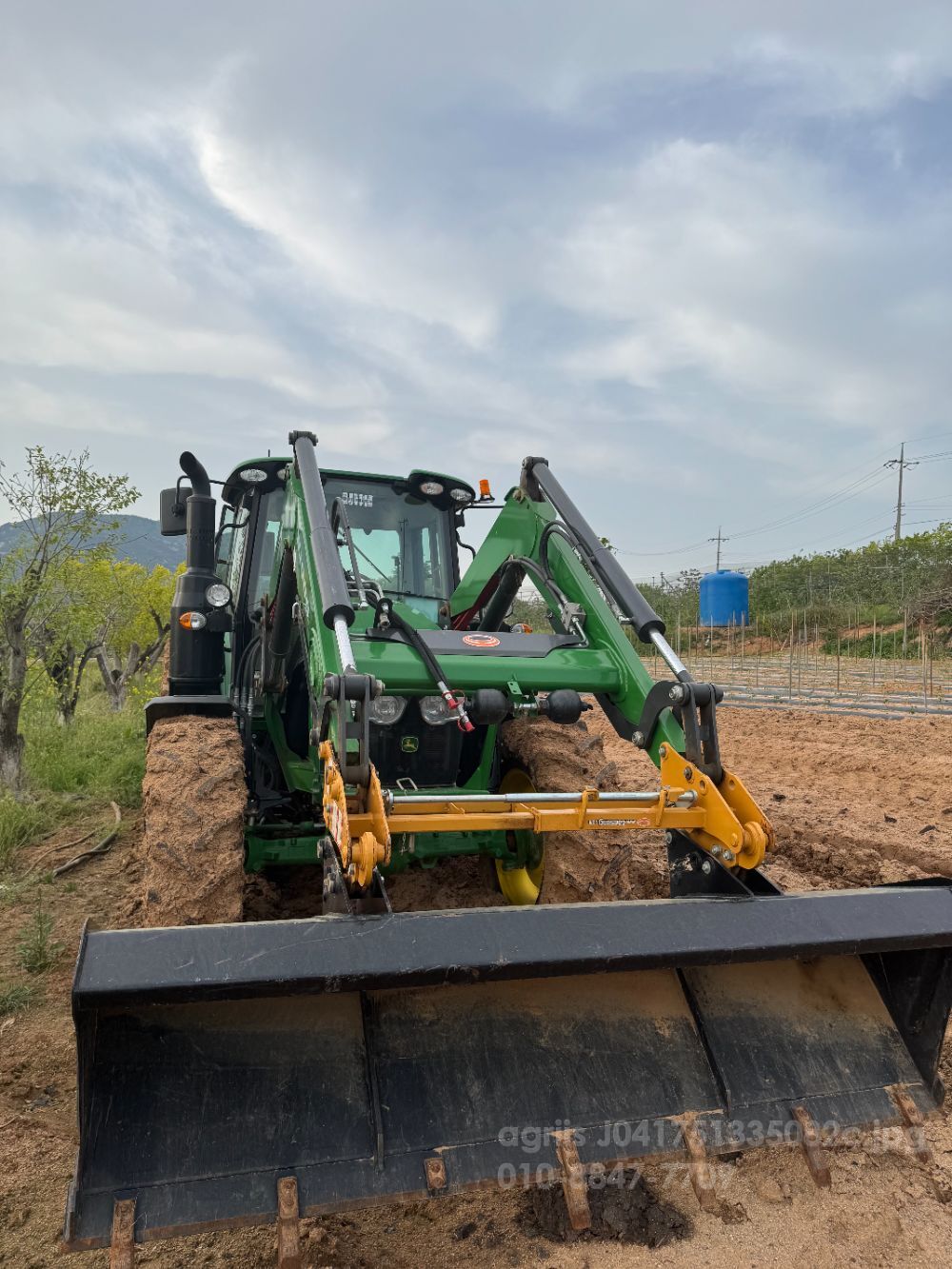 존디어 트랙터 6110M (110마력)