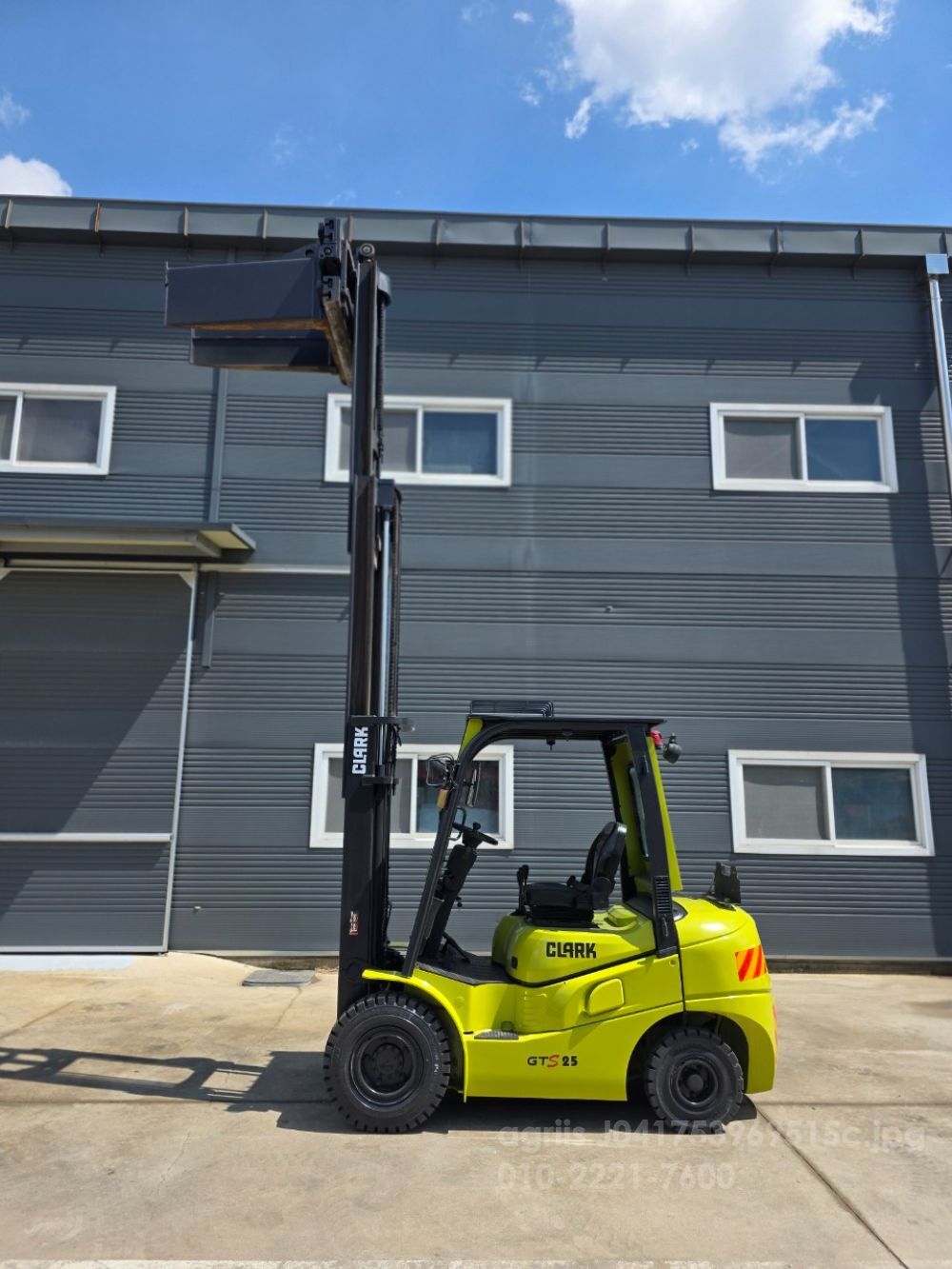클락크GTS모델 지게차 GTS2.5 (2.5톤)