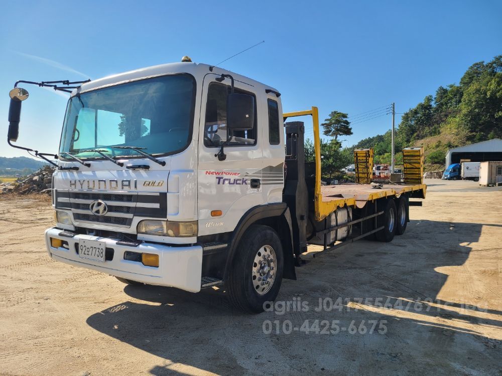 Hyundai 현대 11.5톤 셀프로더 11.5톤장축카고트럭(터보) 
