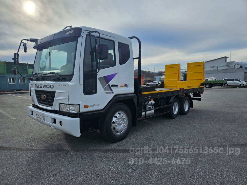  노부스 5톤 앞축 반저상 사다리 대우 노부스 5톤 앞축 반저상 