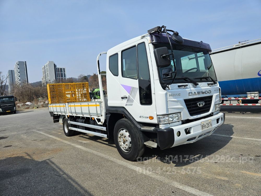  노부스 5톤 중축 사다리 대우 노부스 5톤 중축 