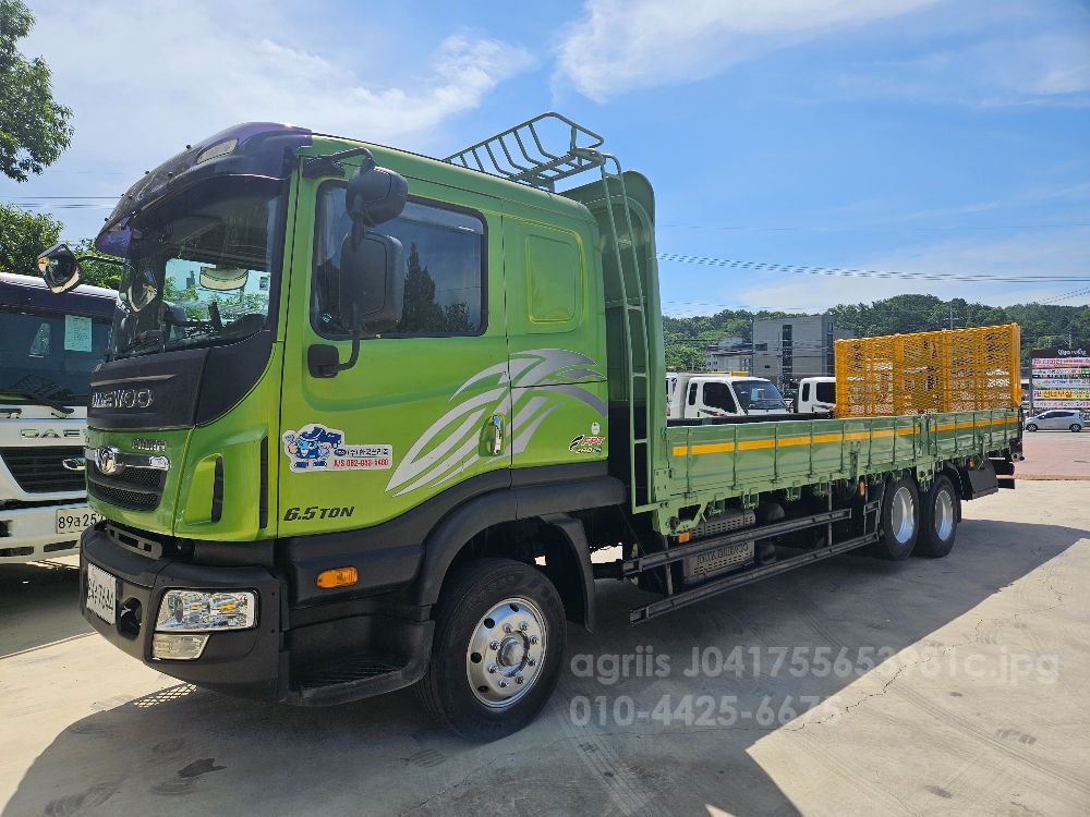 타타대우 프리마 4.5톤 앞축 자동 사다리 대우 프리마 4.5톤 앞축