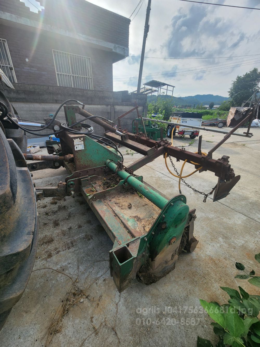 위캔 로타리 WR2850MGW (경폭285cm) 뒤우측면