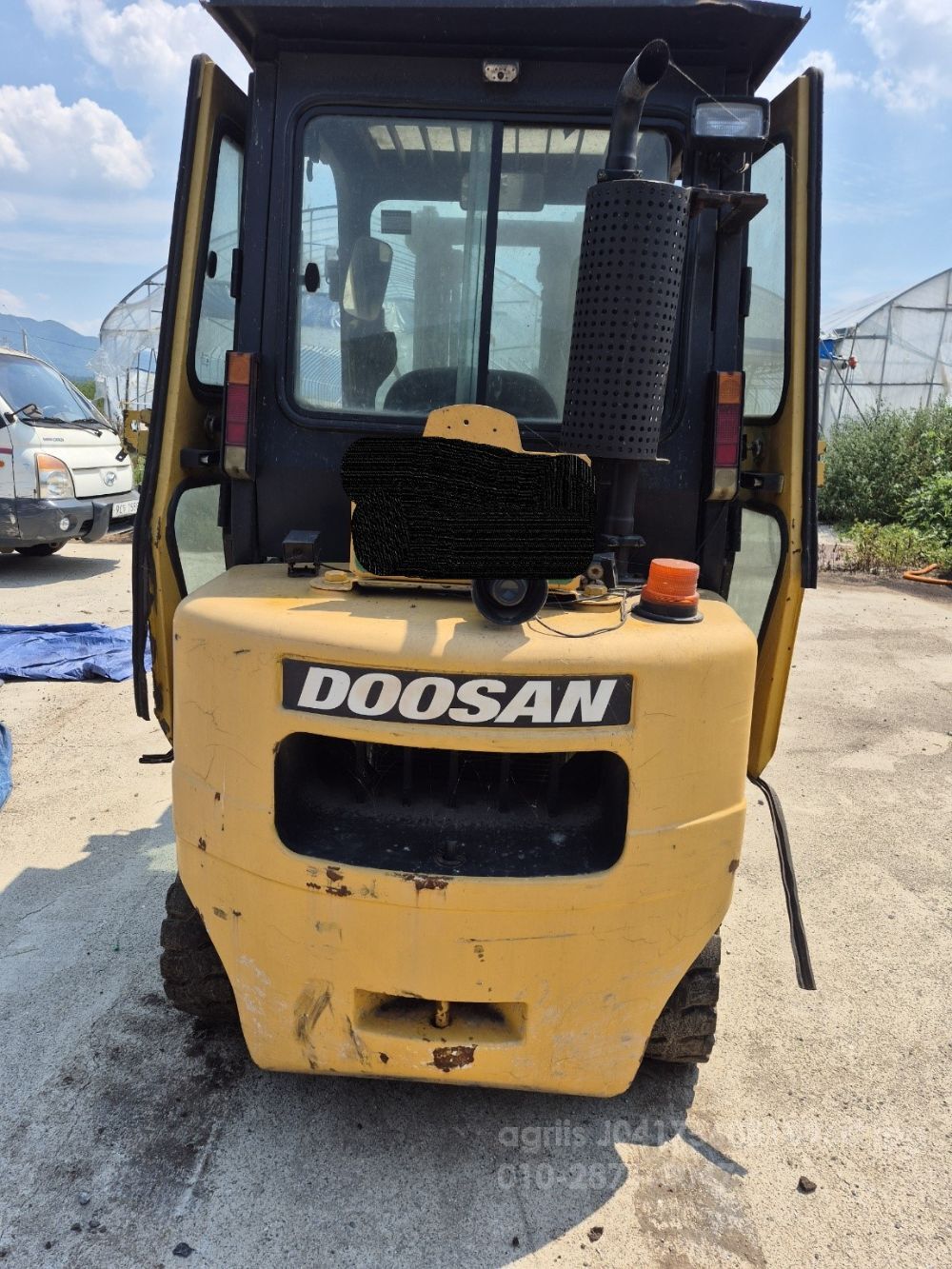 D30S-3 지게차 (3.0톤) 뒤우측면