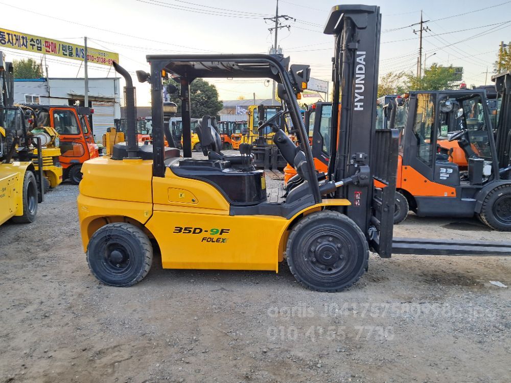 현대 지게차 35D-9F (3.5톤)