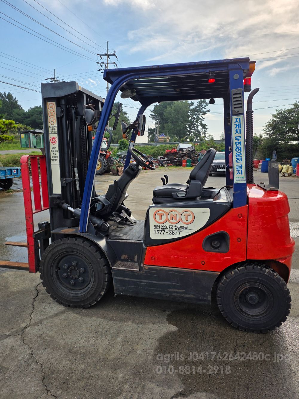 대우지게차 지게차 대우2톤3단 (2톤)