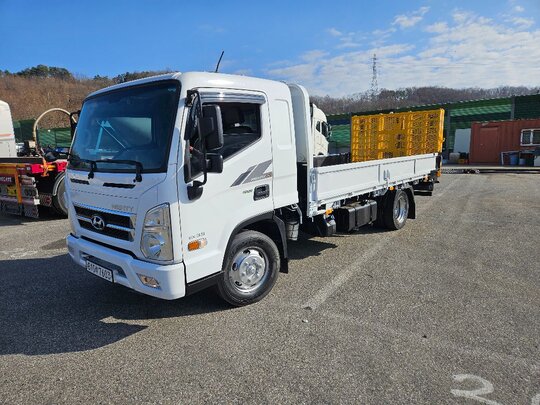 현대 올뉴 마이티 3.5톤 슈퍼캡 사다리 마이티 앞좌측면