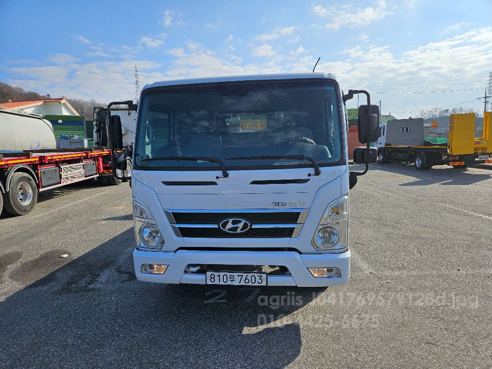 현대 올뉴 마이티 3.5톤 슈퍼캡 사다리 마이티 뒤우측면