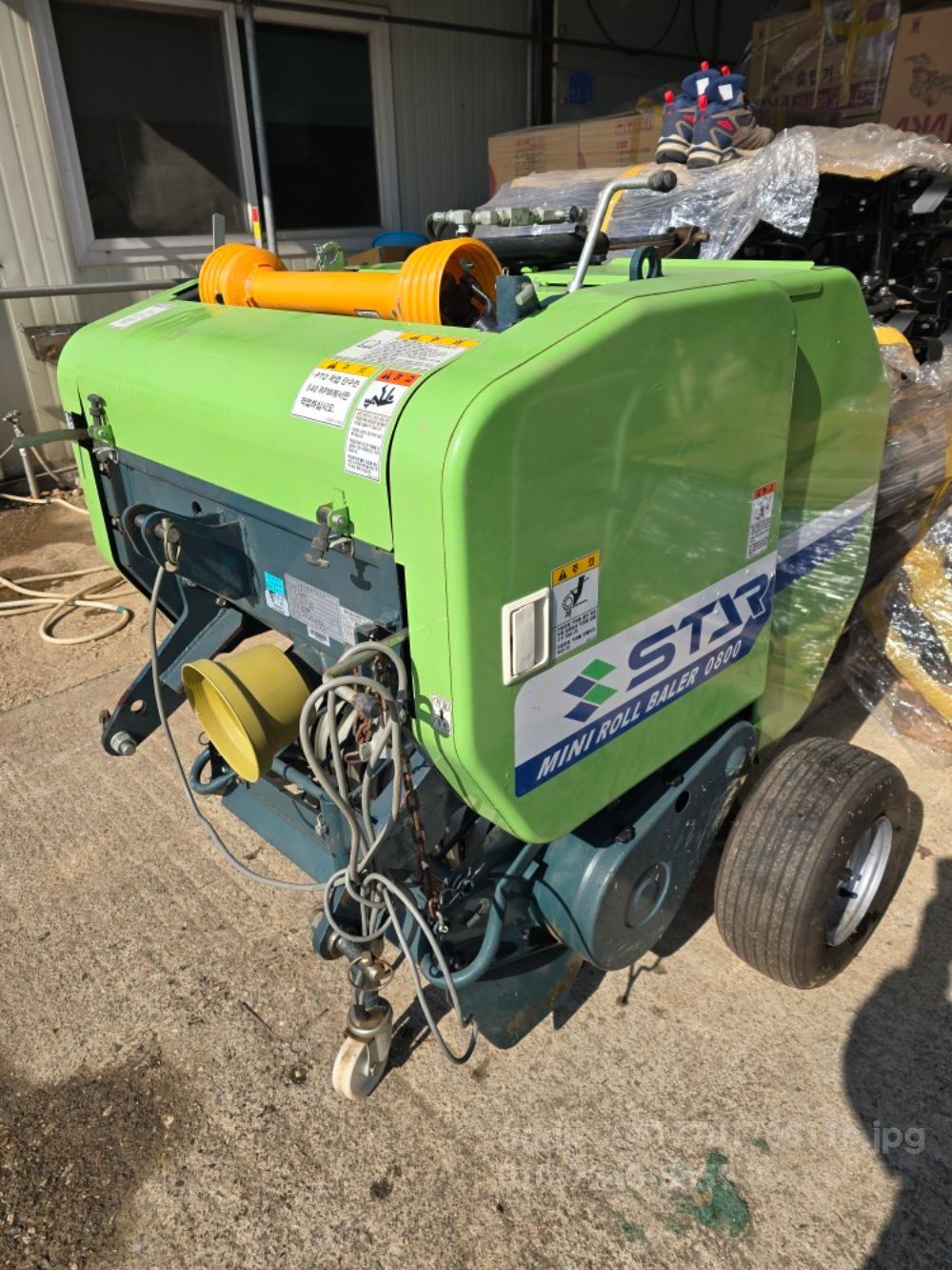 Shibaura Round Baler 원형베일러 