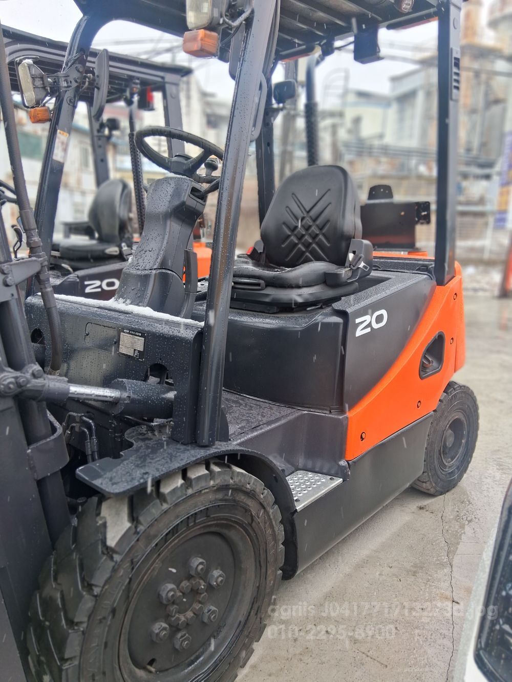 Doosan Forklift 20-7 (2톤) 뒤우측면