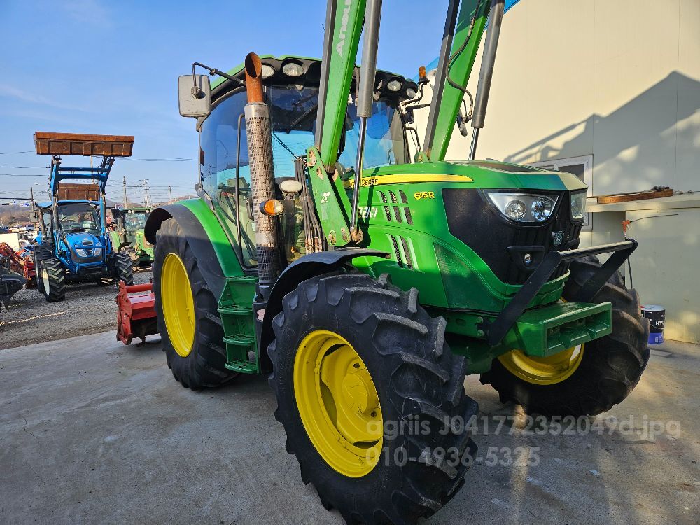 JohnDeere Tractor 6115R (115hp) 뒤우측면