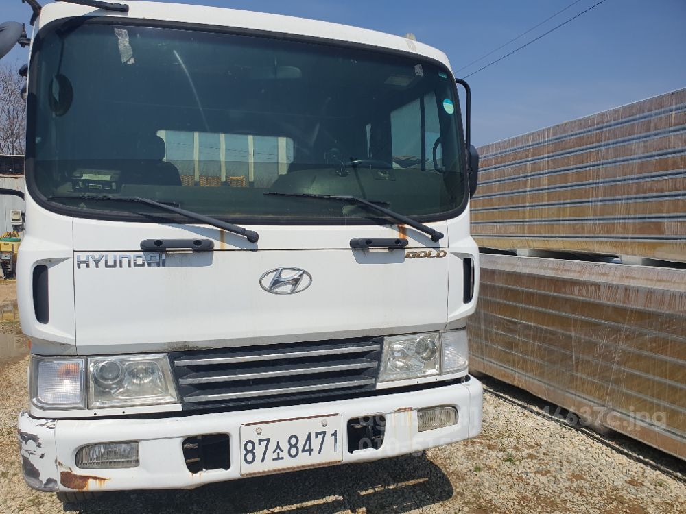 현대 메가트럭4.5톤 전축 6.25m 자동사다리 메가트럭4.5톤