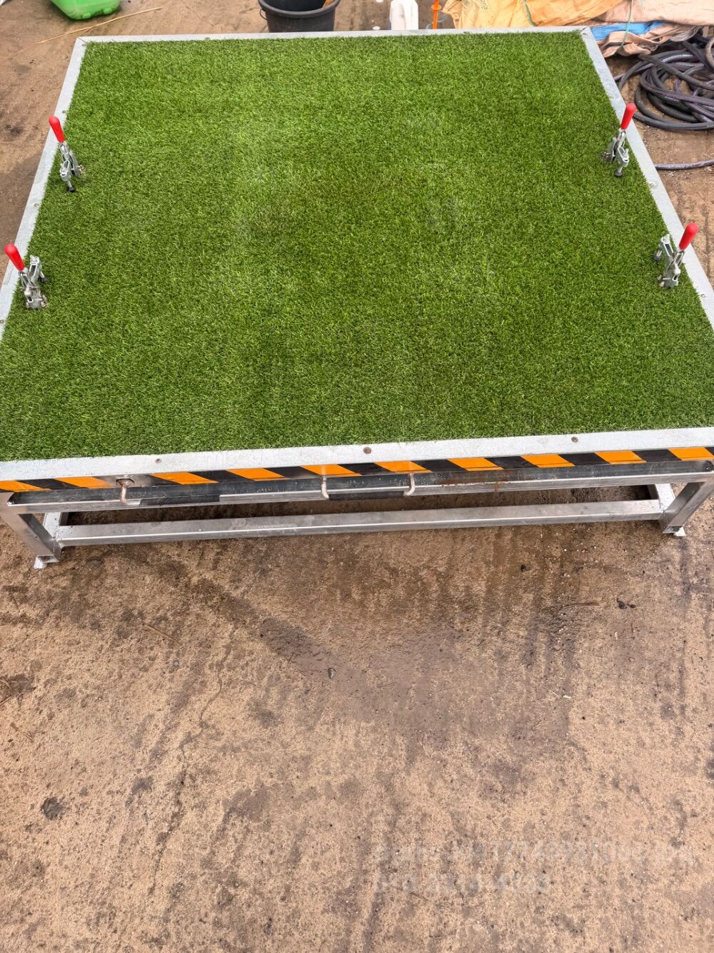 자작 드론착륙장  슬라이딩