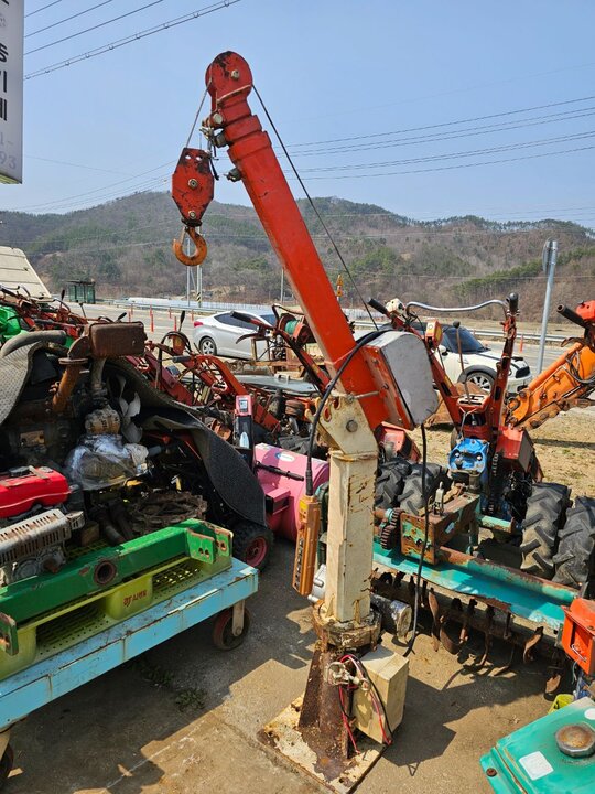 1톤차량용 크레인 윈치 크레인 Cw