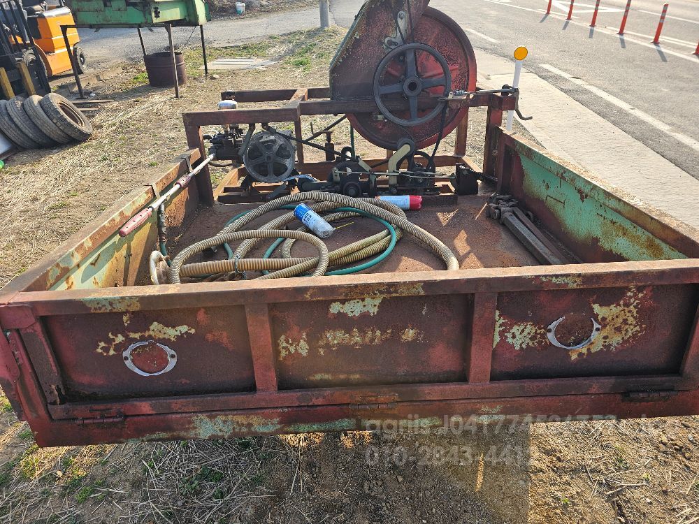 견인형 동력릴 분무기 견인형 방제기 Hn