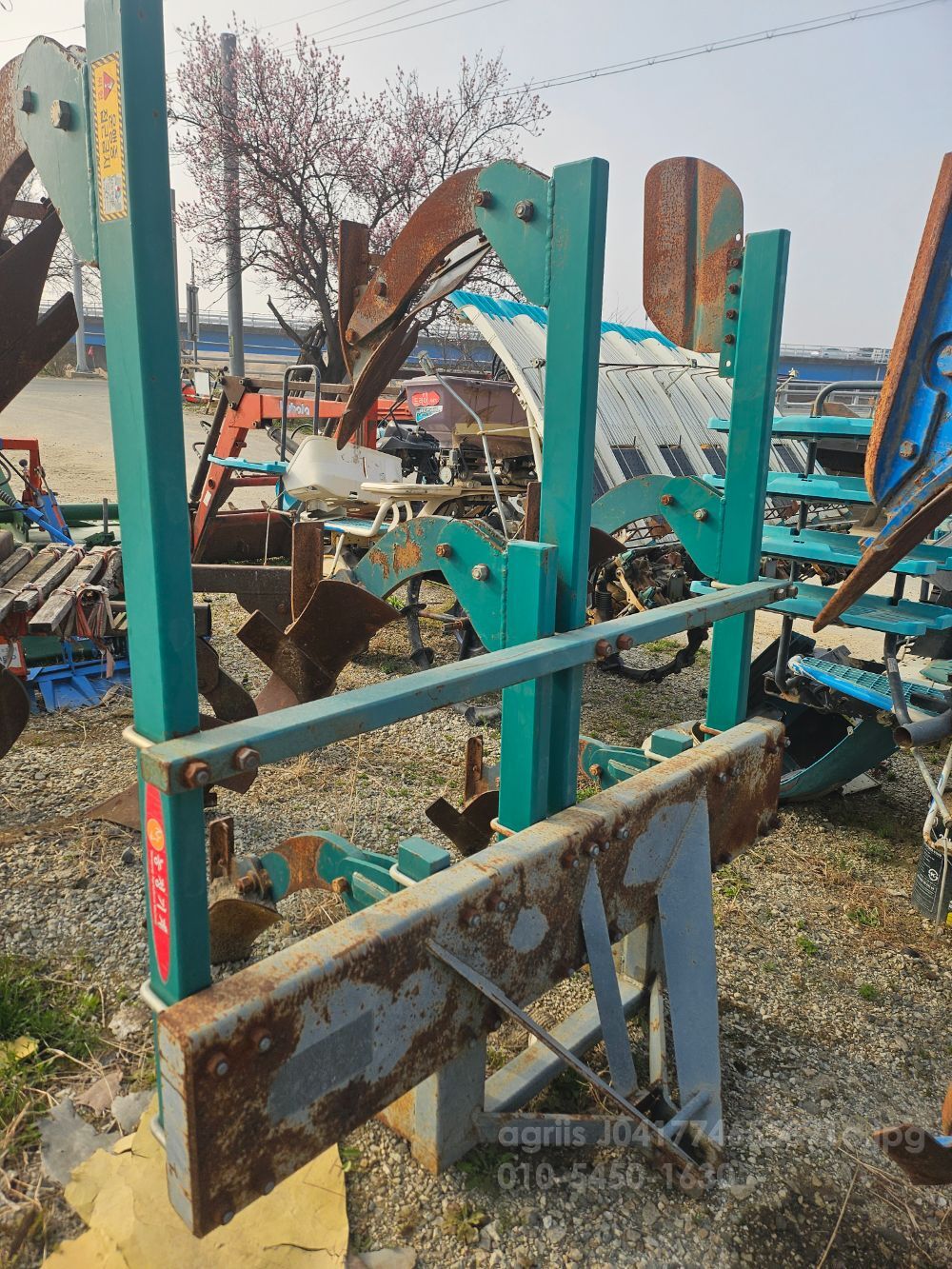 농정기계 쟁기 6련소형