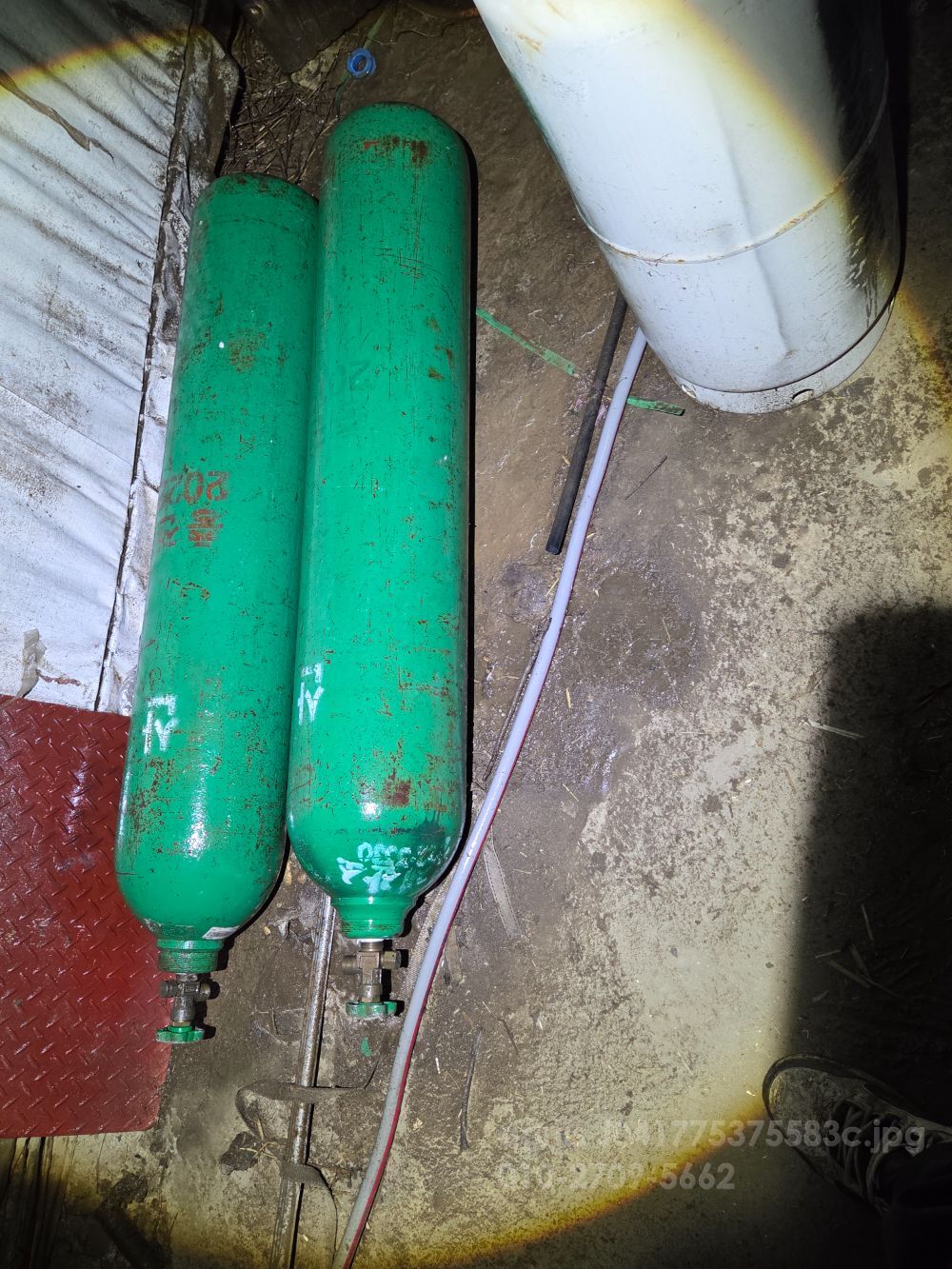  산소통 3개 산소통 3개 