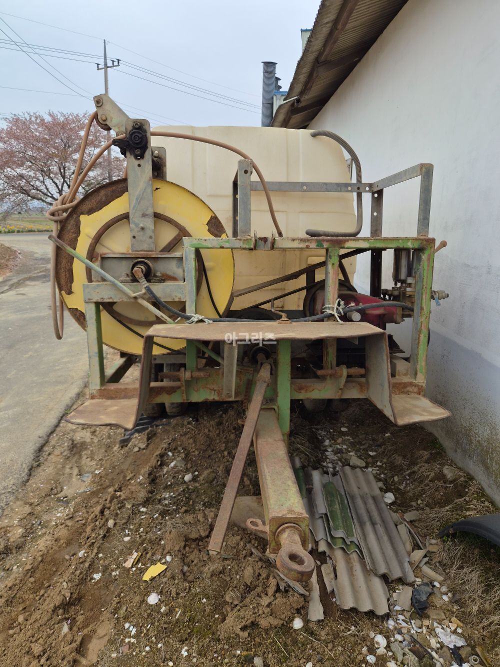 방제기 트랙터견인용고압분무기 고압분무기