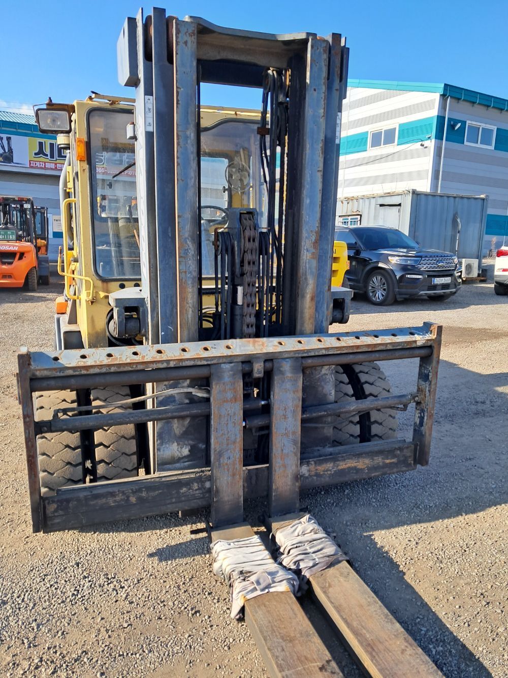  Forklift D50S (5.0톤) 뒤우측면
