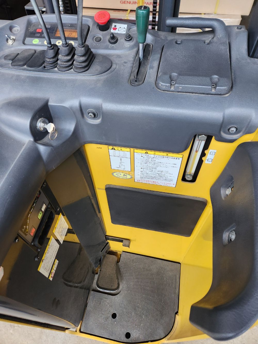 전동 지게차 지게차 전동 (1톤) 뒤우측면