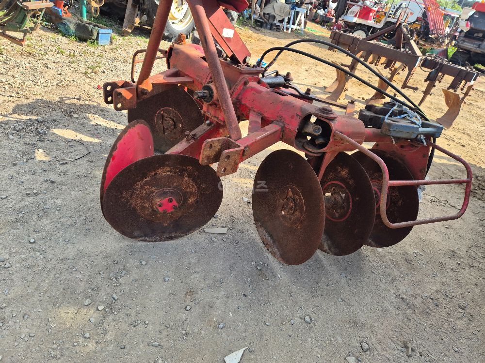 웅진기계 원판쟁기 웅진6련