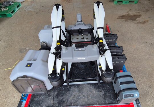 DJI 드론 농업용 드론 DJI T40 앞좌측면