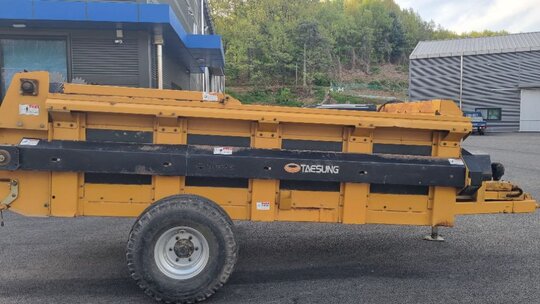 태성공업 퇴비살포기 태성 4.5ton