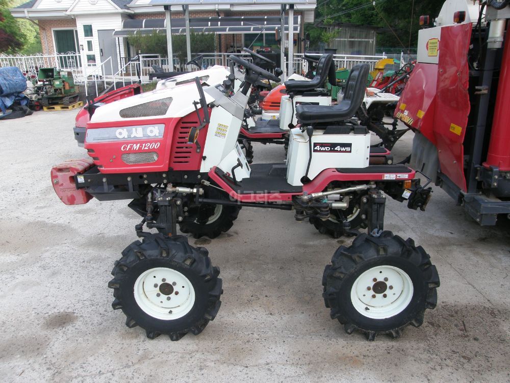 아세아 관리기 CFM-1200 (20마력) 뒤우측면