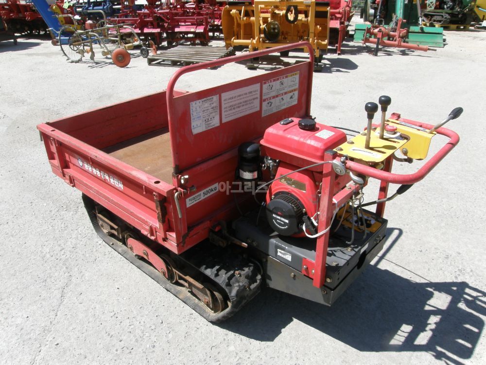  운반차 -500KG DY-835 수동덤프  뒤우측면