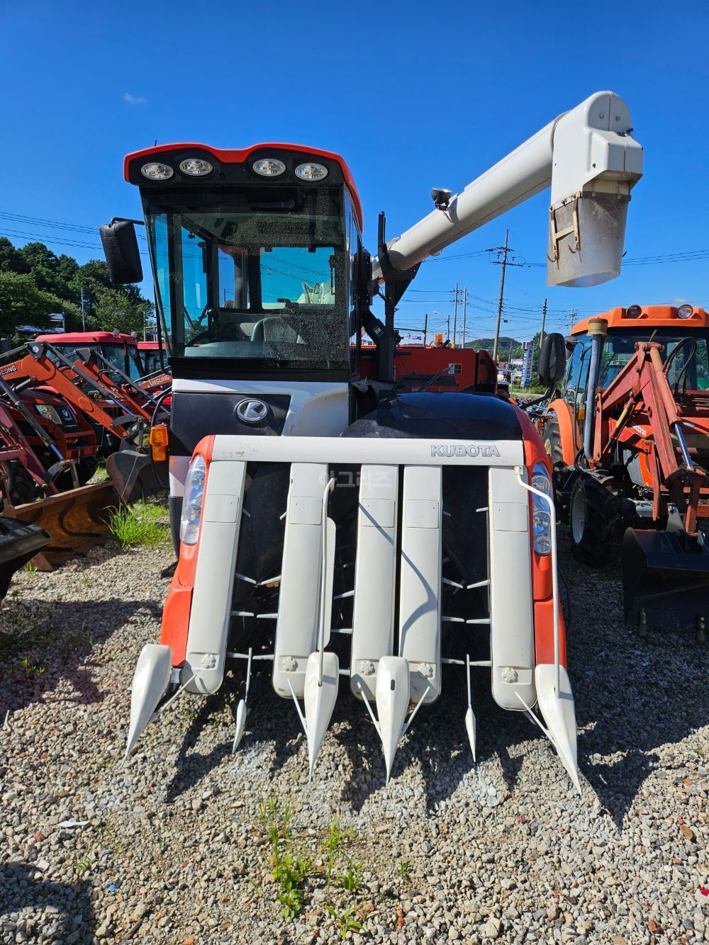 Kubota Combine Harvester ER575KQ (5Rows)