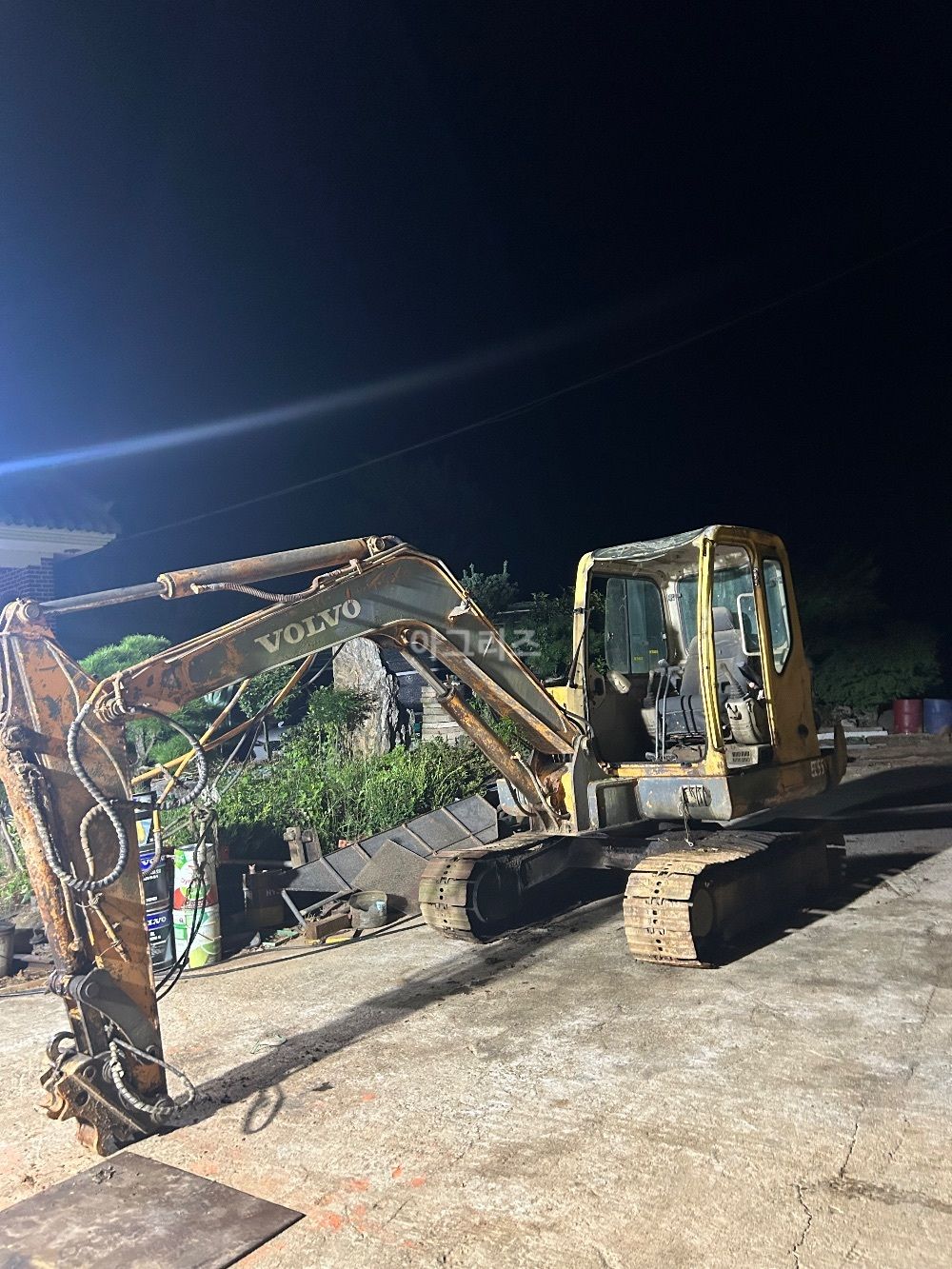 볼보 굴삭기 볼보 EC55B
