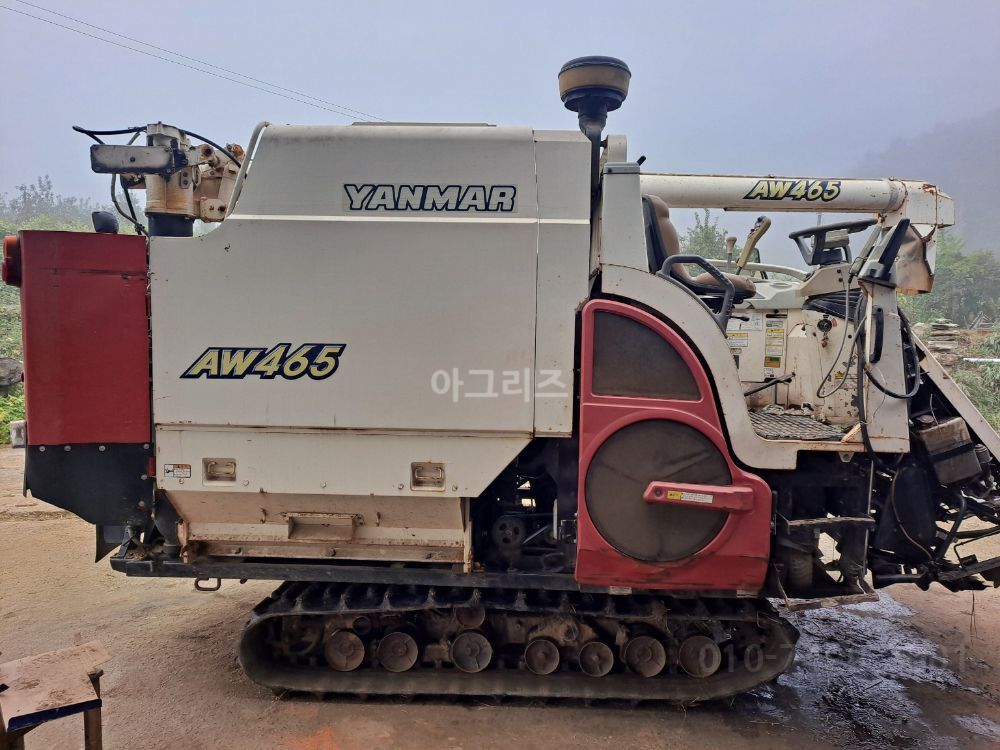 얀마 콤바인 AW465 (4조식)