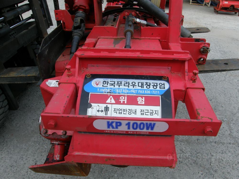 한국프라우 대창기업 2골배토기 보리인삼콩 KP-100W 뒤우측면